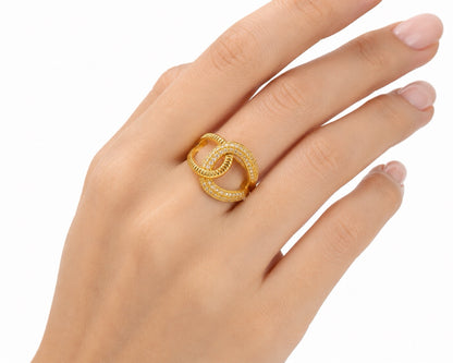 RA7044 - ANILLO EN RODIO
