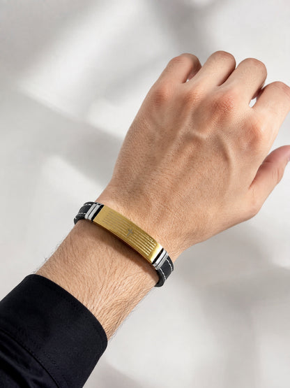 AC1601 - PULSERA NEOPRENO HOMBRE