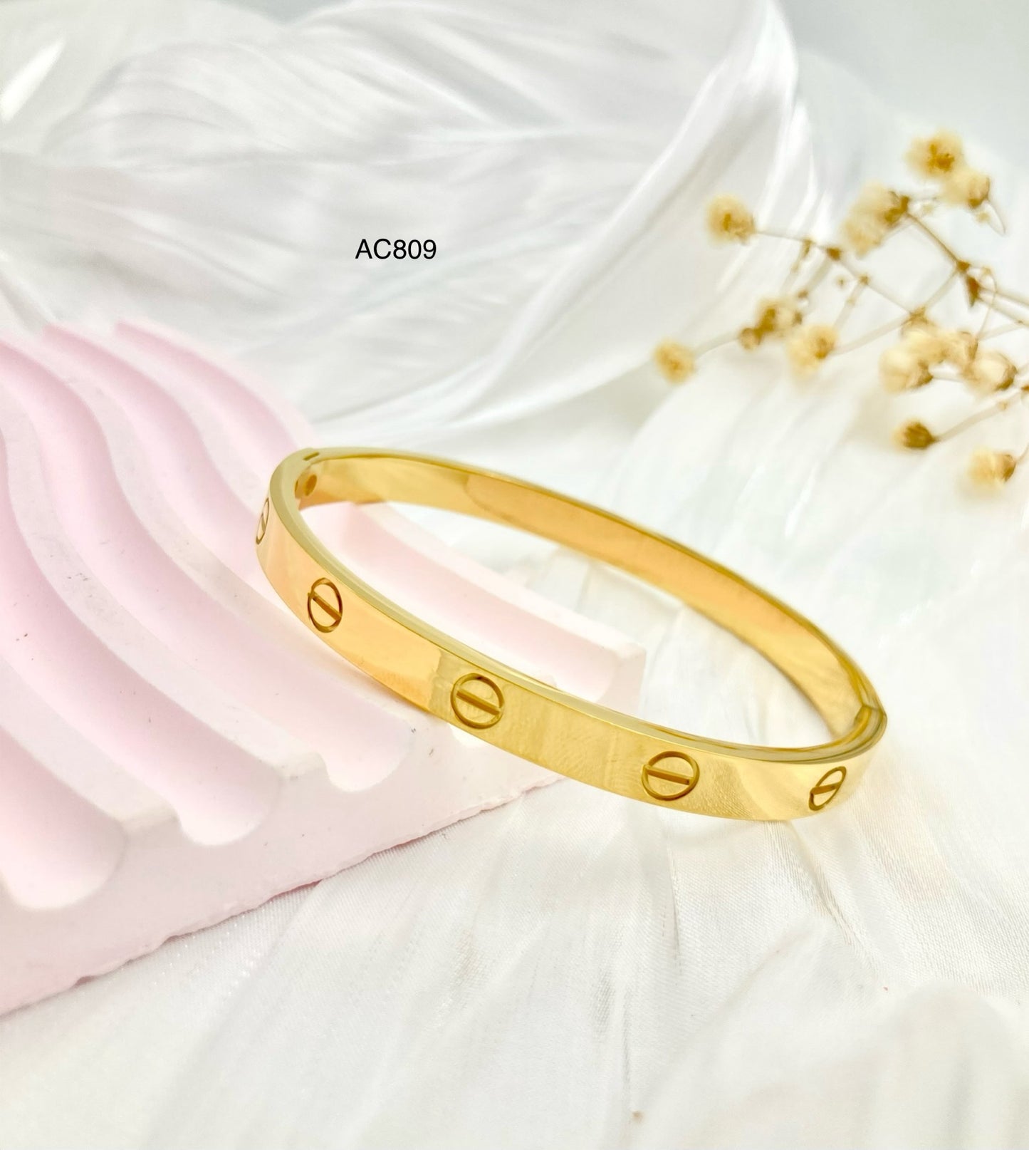 AC809 - ARO  EN ACERO CARTIER