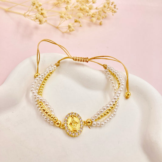 RA5140 - PULSERA EN RODIO