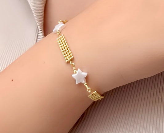 RA4389 - PULSERA EN RODIO
