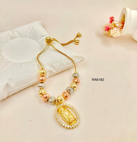 RA6182 - PULSERA EN RODIO