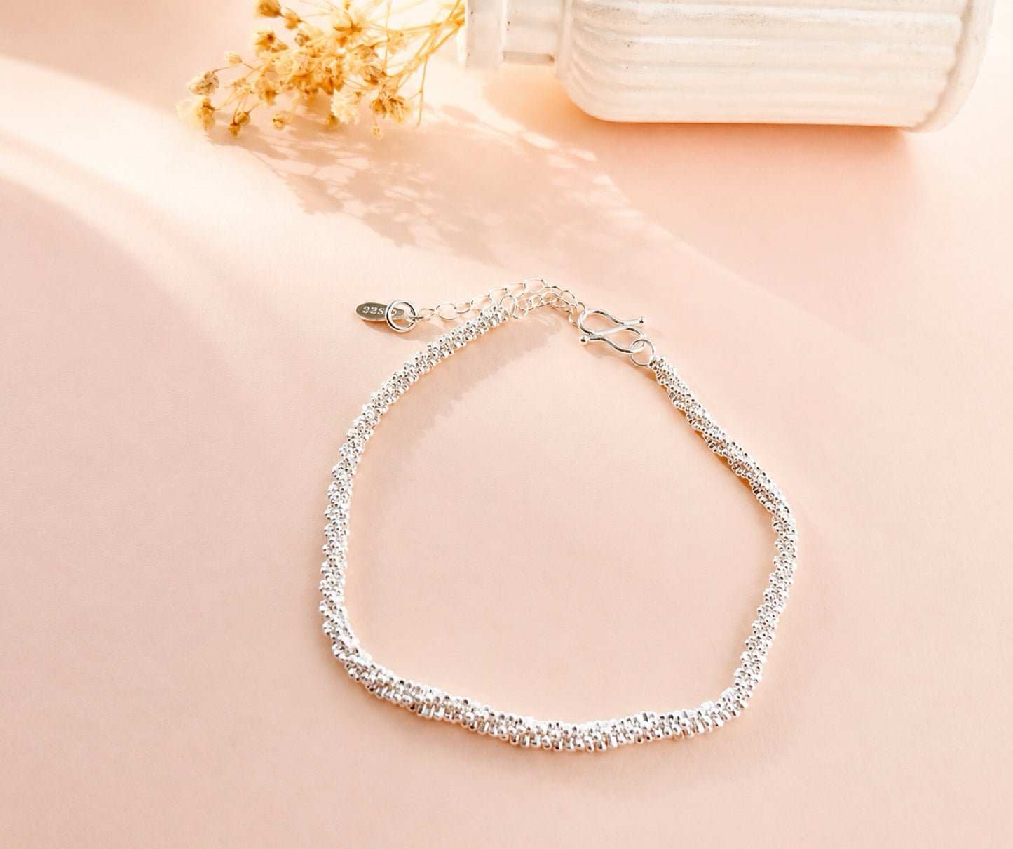 RA3566 - PULSERA  RODIO COLOR PLATA 925