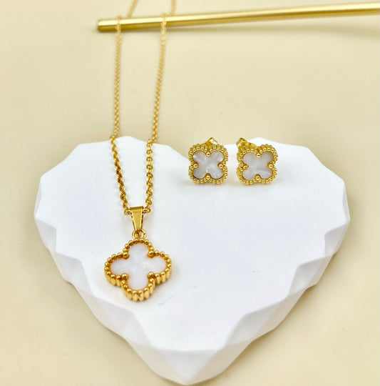 AC1156 - JUEGO EN ACERO VAN CLEEF