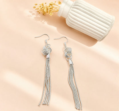 RA3553 - ARETE RODIO COLOR PLATA 925