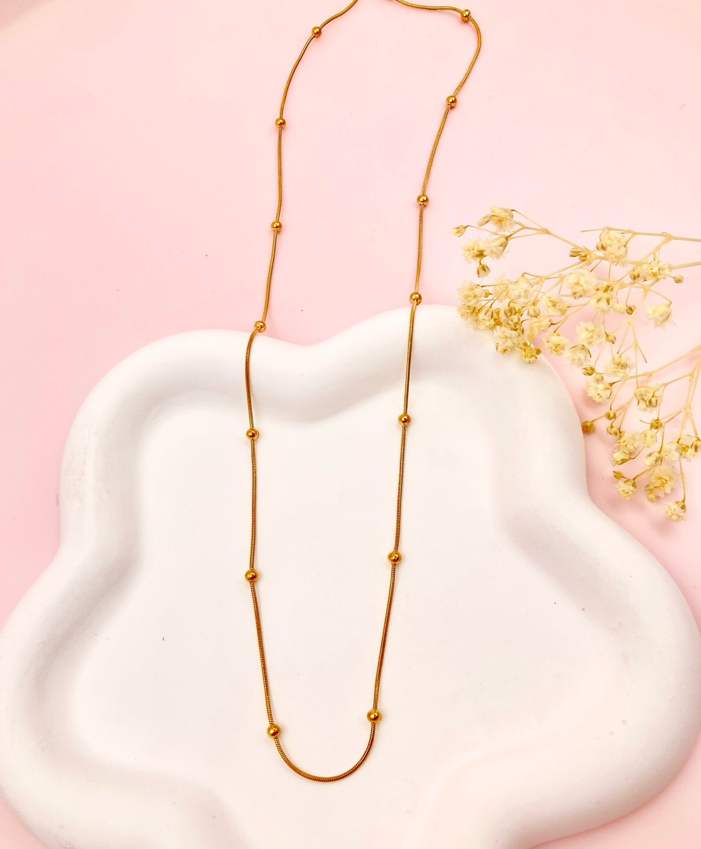 AC1202 - GARGANTILLA ACERO PEPITAS