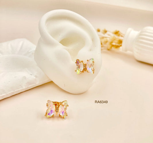 RA6349 - TOPO MARIPOSA PEQUEÑA BLANCA RODIO