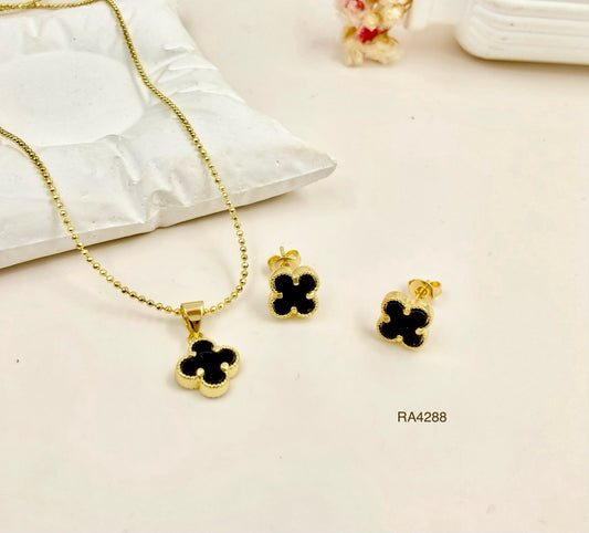 RA4288 - JUEGO VAN CLEEF NEGRO RODIO