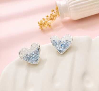 ARETE EN RODIO COLOR PLATA 925