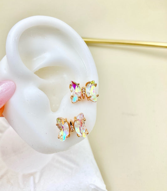 RA6349 - TOPO MARIPOSA PEQUEÑA BLANCA RODIO