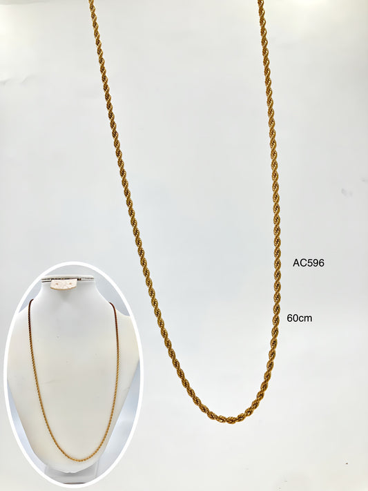 AC596 - CADENA LASO EN ACERO 60CM