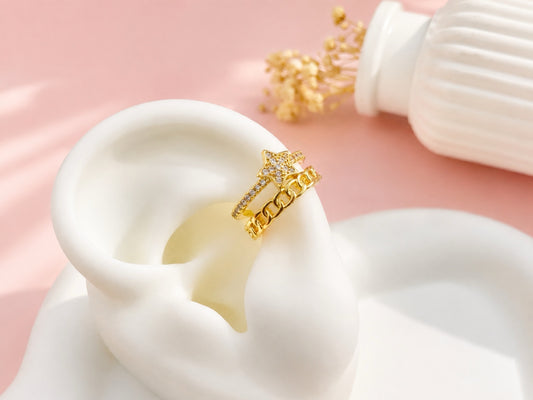 RA3863 - EARCUFF EN RODIO