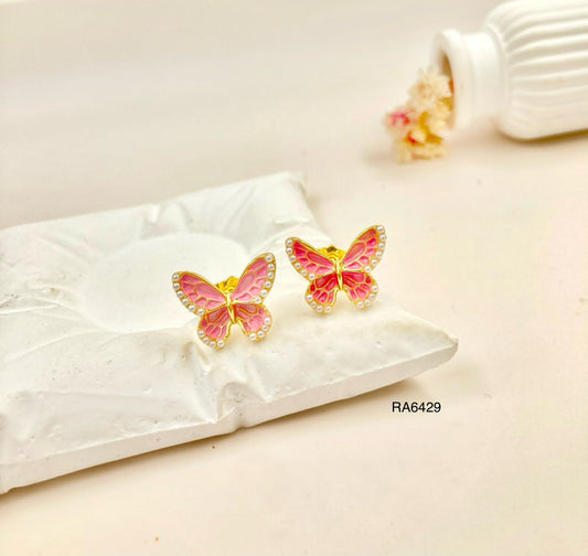 RA6429 - TOPO MARIPOSA ROSADA RODIO
