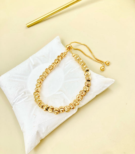 RA4426 - PULSERA EN RODIO DIAMANTADA