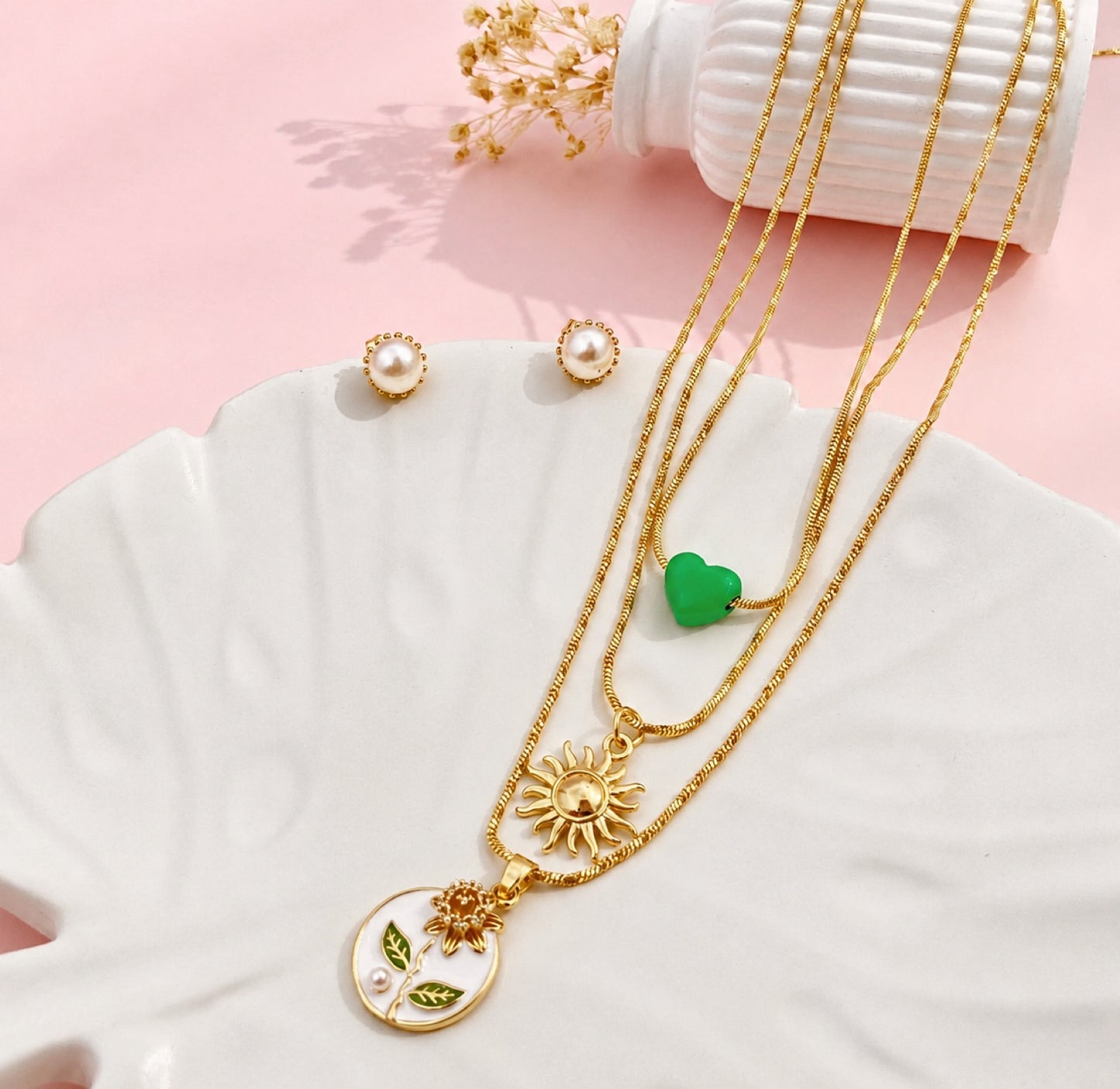 RA7165 - JUEGO RODIO 3 COLLARES