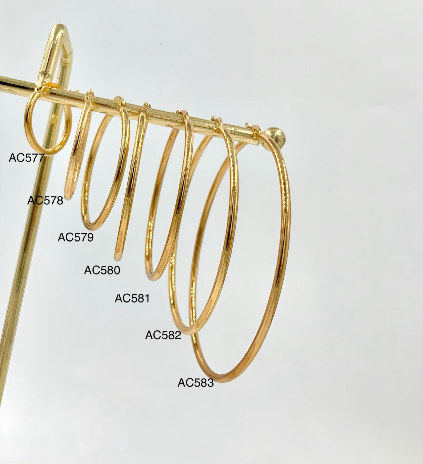 AC578 - CANDONGA CORRIENTE 2,5 CM ACERO