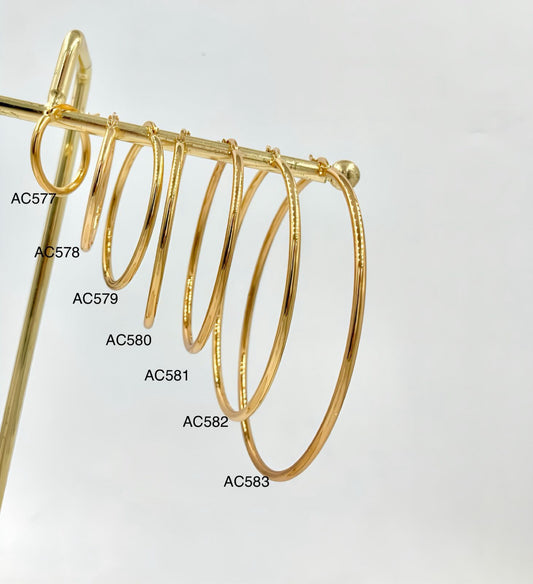 AC578 - CANDONGA CORRIENTE 2,5 CM ACERO