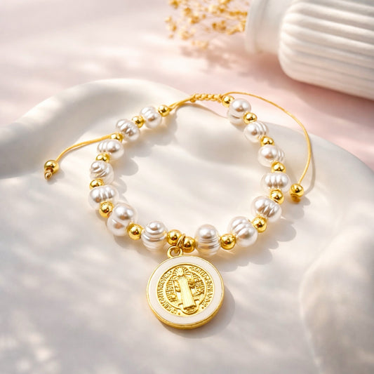 RA5837 - PULSERA RODIO SAN BENITO