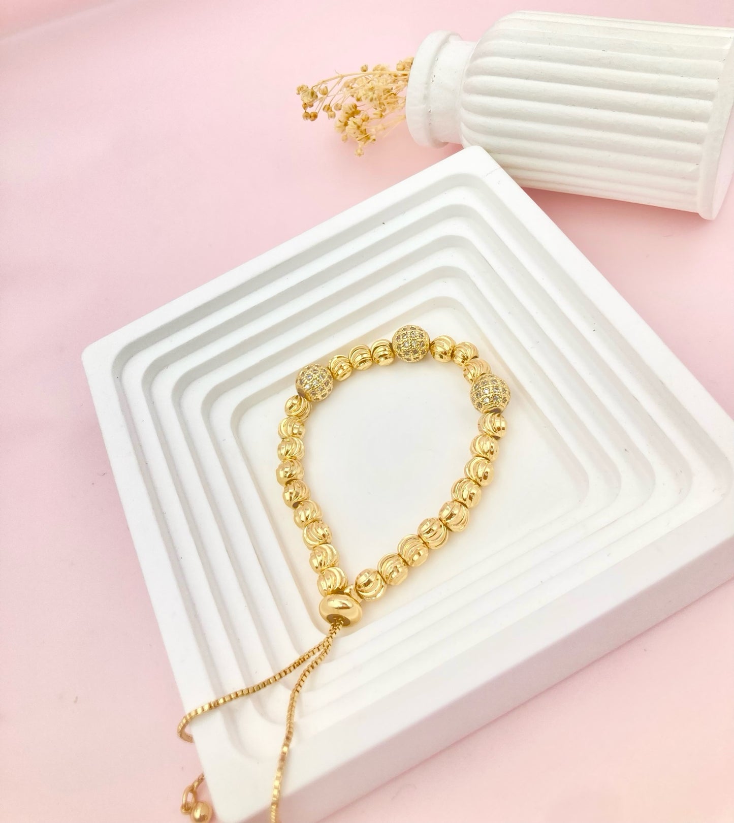 RA5800 - PULSERA EN RODIO