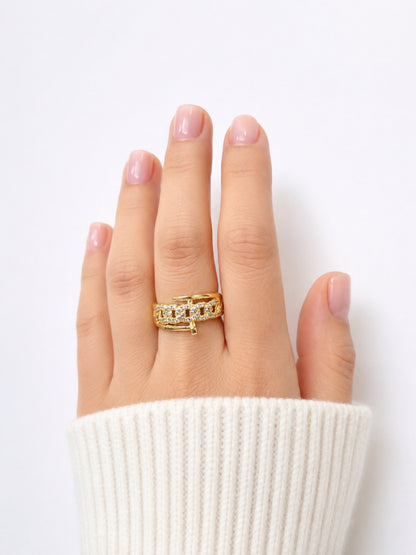 RA7033 - ANILLO EN RODIO