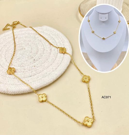 AC971 - COLLAR EN ACERO VAN CLEEFF