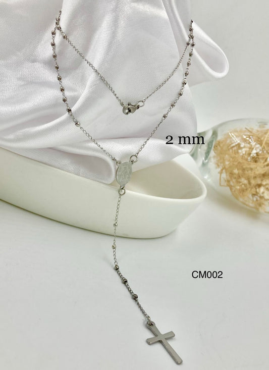CM002 - CAMÁNDULA 2 MM PLATEADA