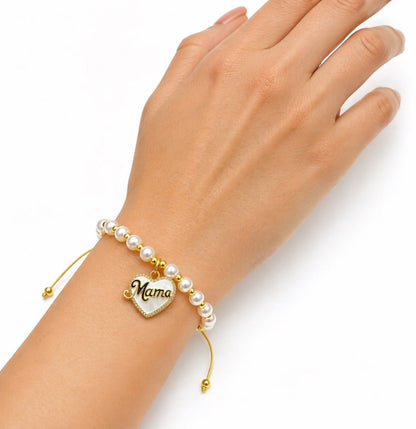 RA5839 - PULSERA RODIO MAMÁ