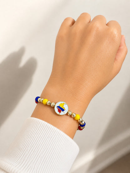 RA7104 - PULSERA RODIO COLOMBIA #4