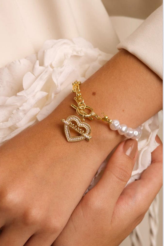 RA5835 - PULSERA RODIO MAMÁ TEGIDO TIFANY