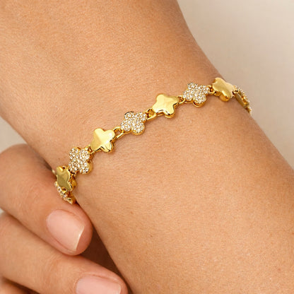 RA4122 - PULSERA EN RODIO