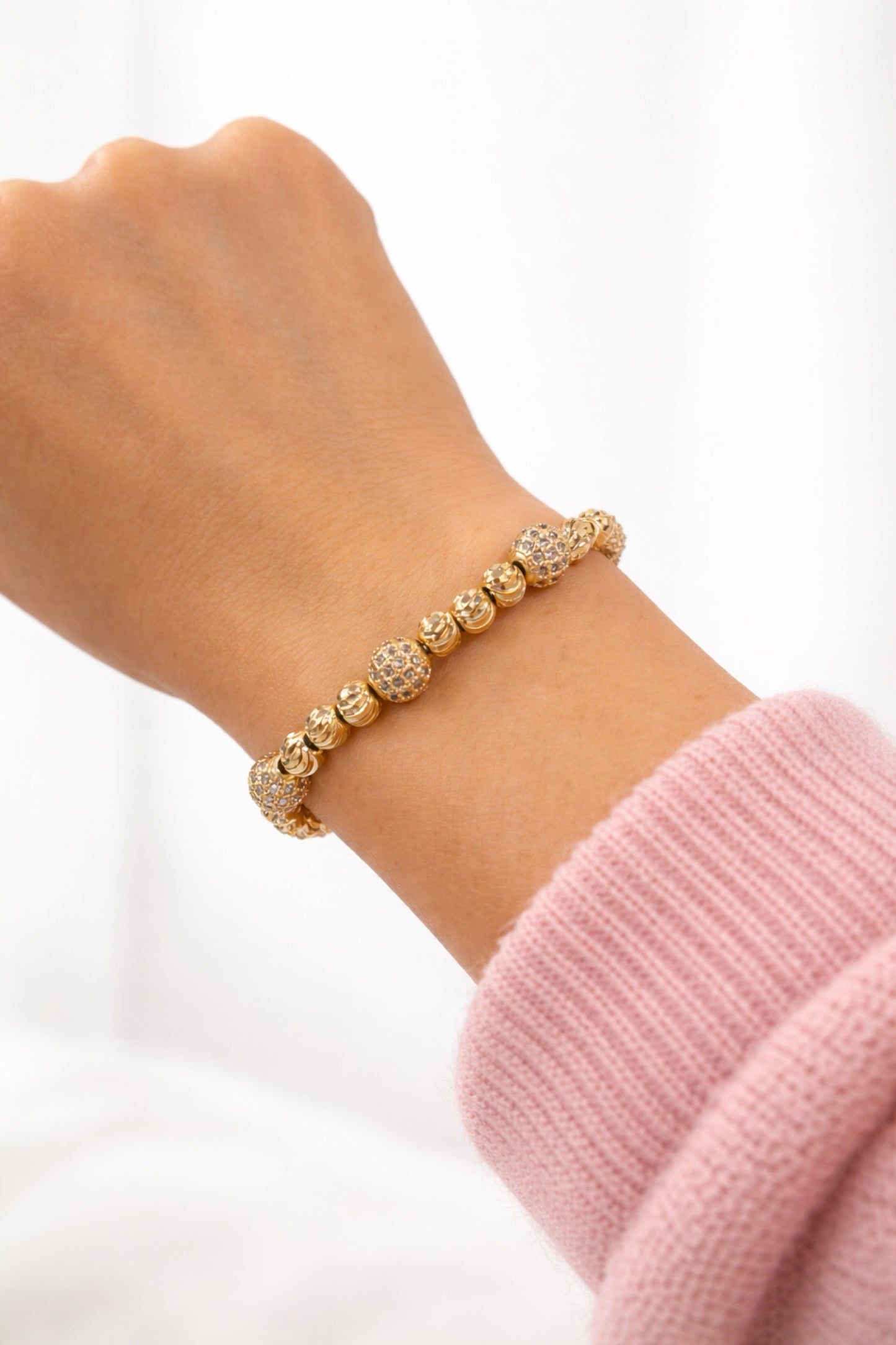 RA5800 - PULSERA EN RODIO